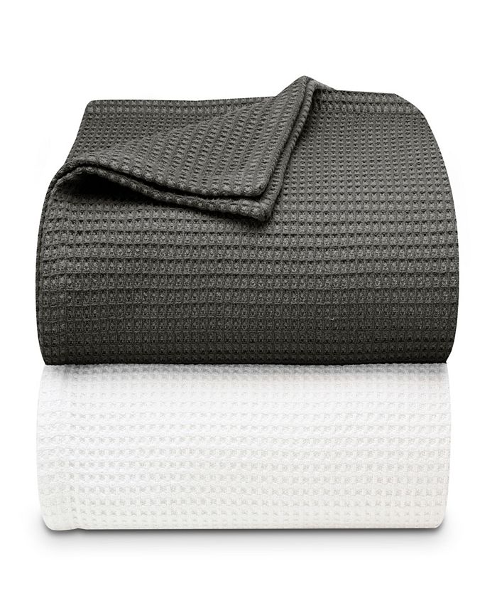 Vera Wang Waffleweave Full/Queen Blanket Macy's