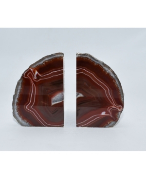 Nature's Decorations - Premium Silver-tone Trim Large Bookends