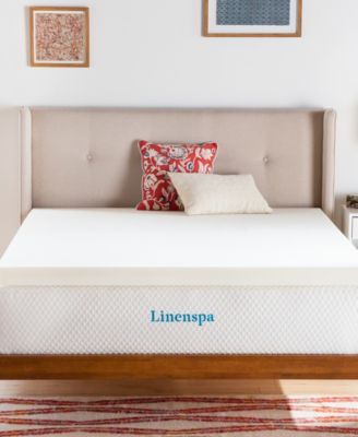 Linenspa - &nbsp;Signature Collection 3"&nbsp;ActiveRelief Memory Foam Mattress Topper, King