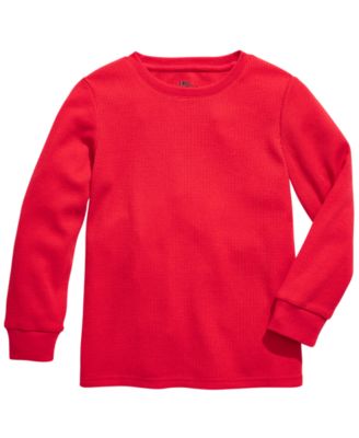 Epic Threads - Big Boys Royal Luxe Solid Thermal Sweatshirt