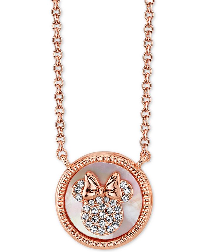 Minnie mouse sale pearl necklace