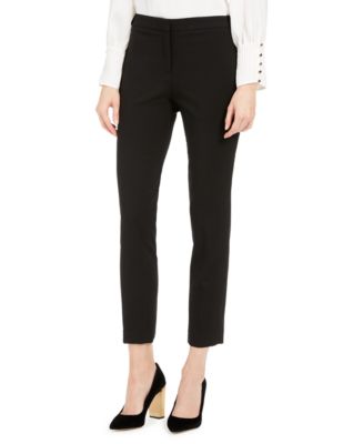 Calvin Klein Petite Highline Slim-Leg Ankle Dress Pants - Macy's