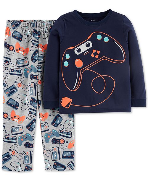Carter S Little Big Boys 2 Pc Gamer Pajamas Set Reviews