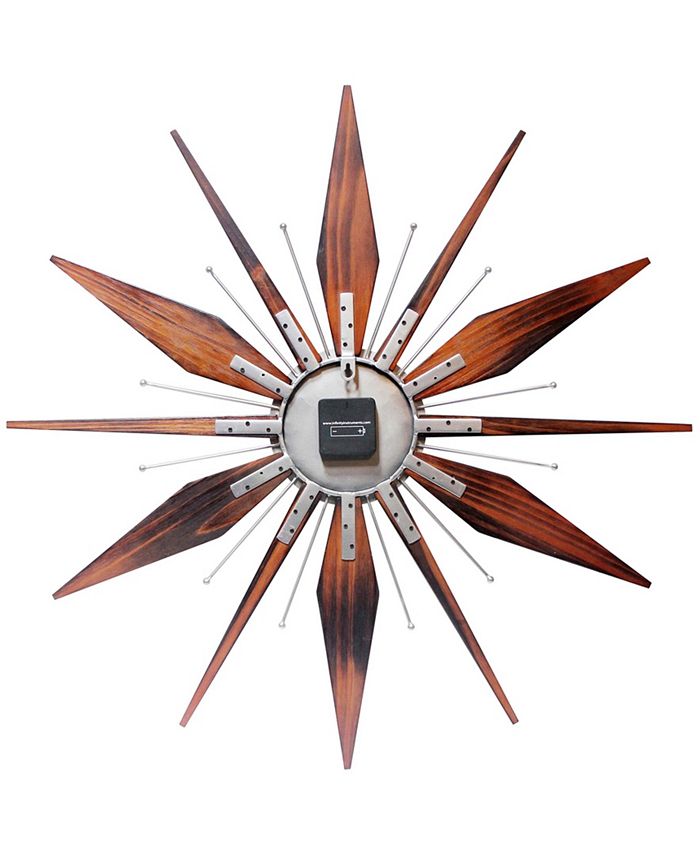 Infinity Instruments Starburst Wall Clock Macy's