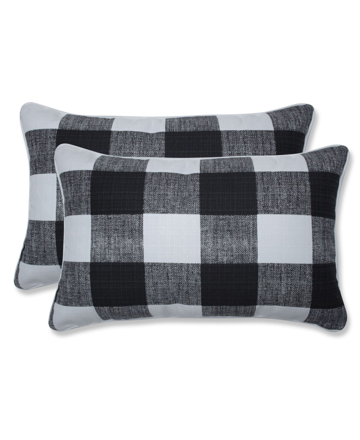 Pillow Perfect Printed Indoor/Outdoor 2-Pack Decorative Pillow, 12