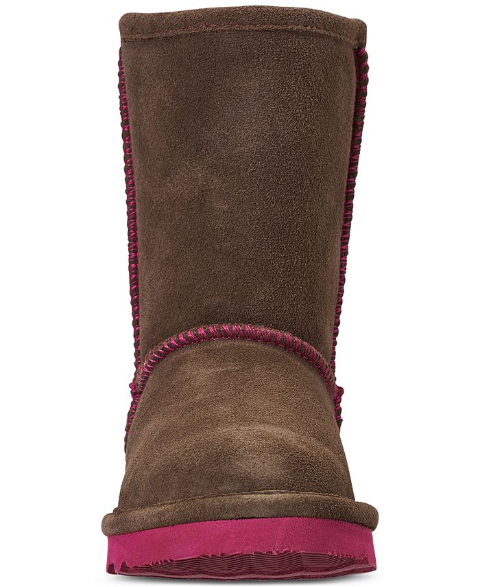 BEARPAW Little Girls' Elle Short Boots from Finish Line Macy's