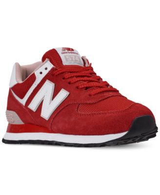 new balance 574 red shoes