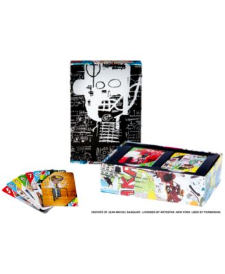 Mattel UNO Artiste Series No. 1, UNO® Card Game Featuring Jean-Michel Basquiat, with 112 Card Deck