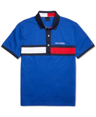 Macy's tommy hilfiger mens polo best sale