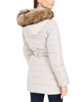 macys michael kors coat petite