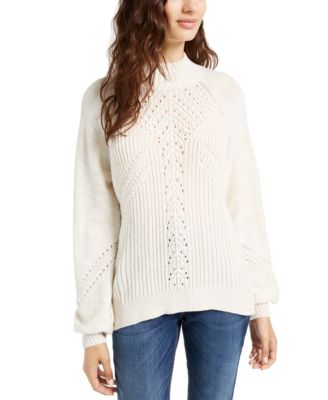 American Rag - Juniors' Balloon-Sleeve Sweater