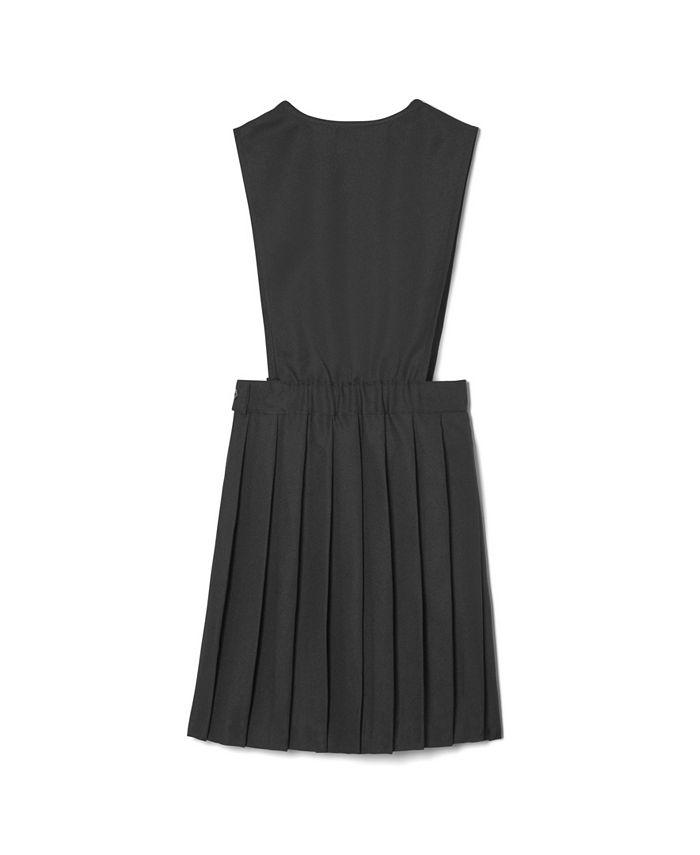 French Toast Plus Girls VNeck Pleated Jumper Macy's