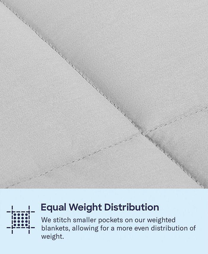 Luna 17 lbs Weighted Blanket, Queen Macy's