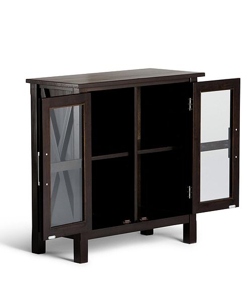 Simpli Home Kitchener Storage Cabinet Reviews Furniture Macy S
