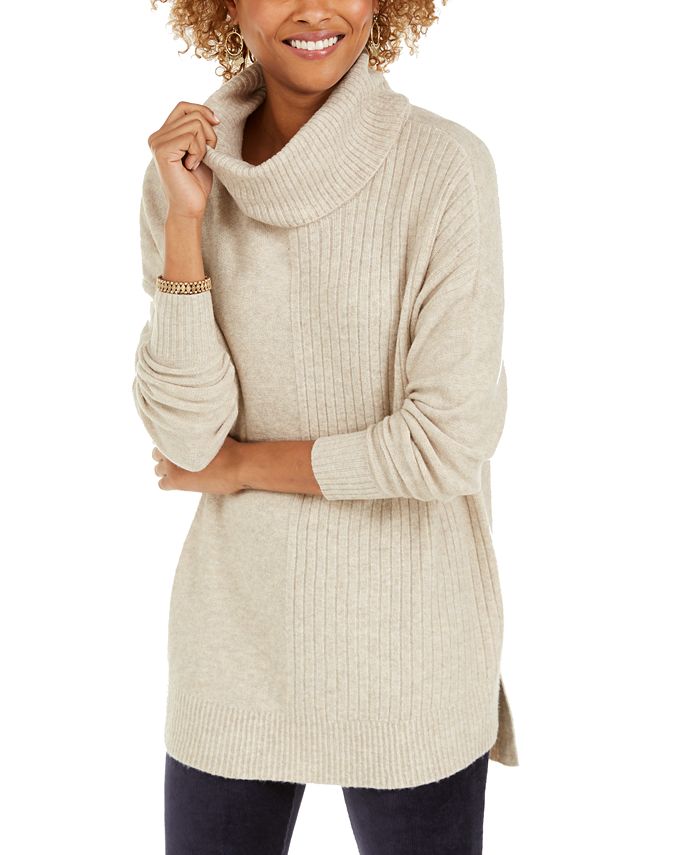 Macy's shop ribbed turtleneck