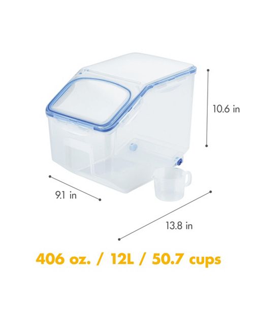 Lock n Lock Easy Essentials 50.7Cup Food Storage Container with Flip