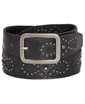 Frye and Co. Frye & Co Western Stud Leather Jeans Belt - Macy display picture 2