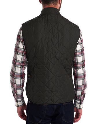 Barbour men's lowerdale quilted vest deals