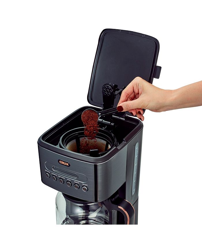 Crux 14 Cup Programmable Coffee Maker 14808, Created for Macy