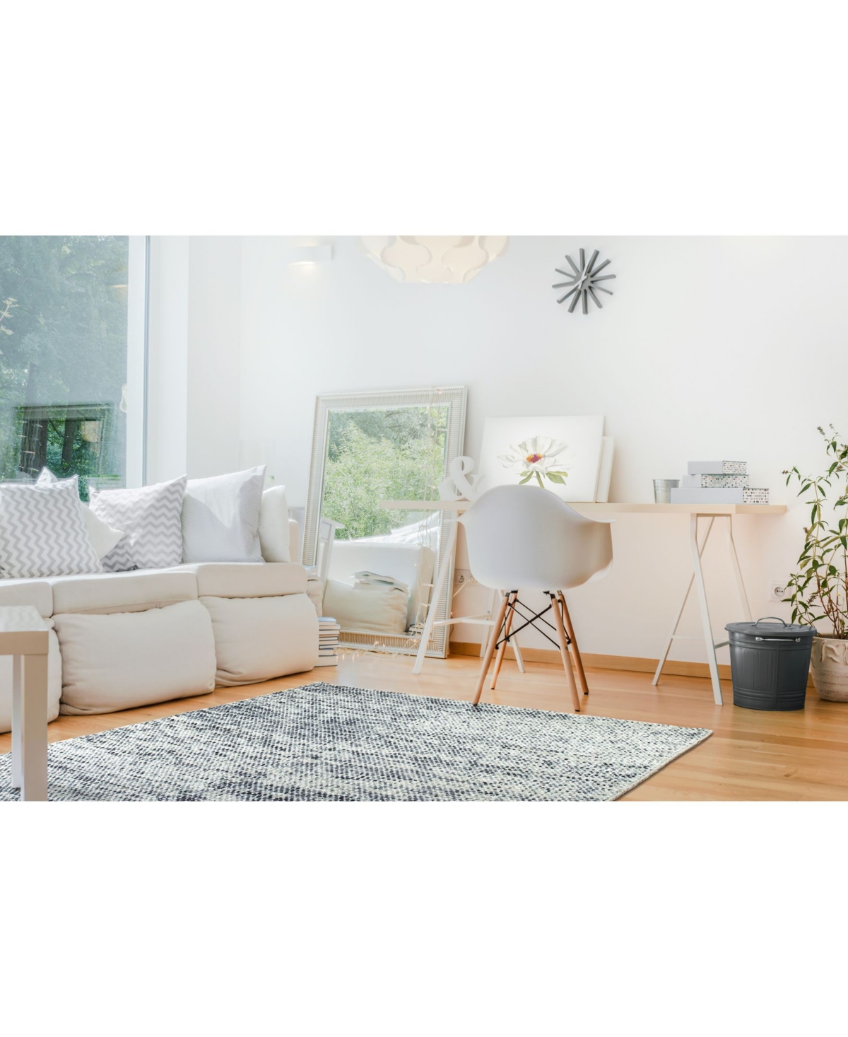 Kaleen Cord CRD01-75 Gray Area Rug