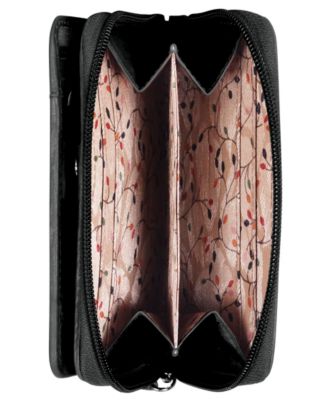 Casablanca Collection RFID Secure Small Clutch Wallet