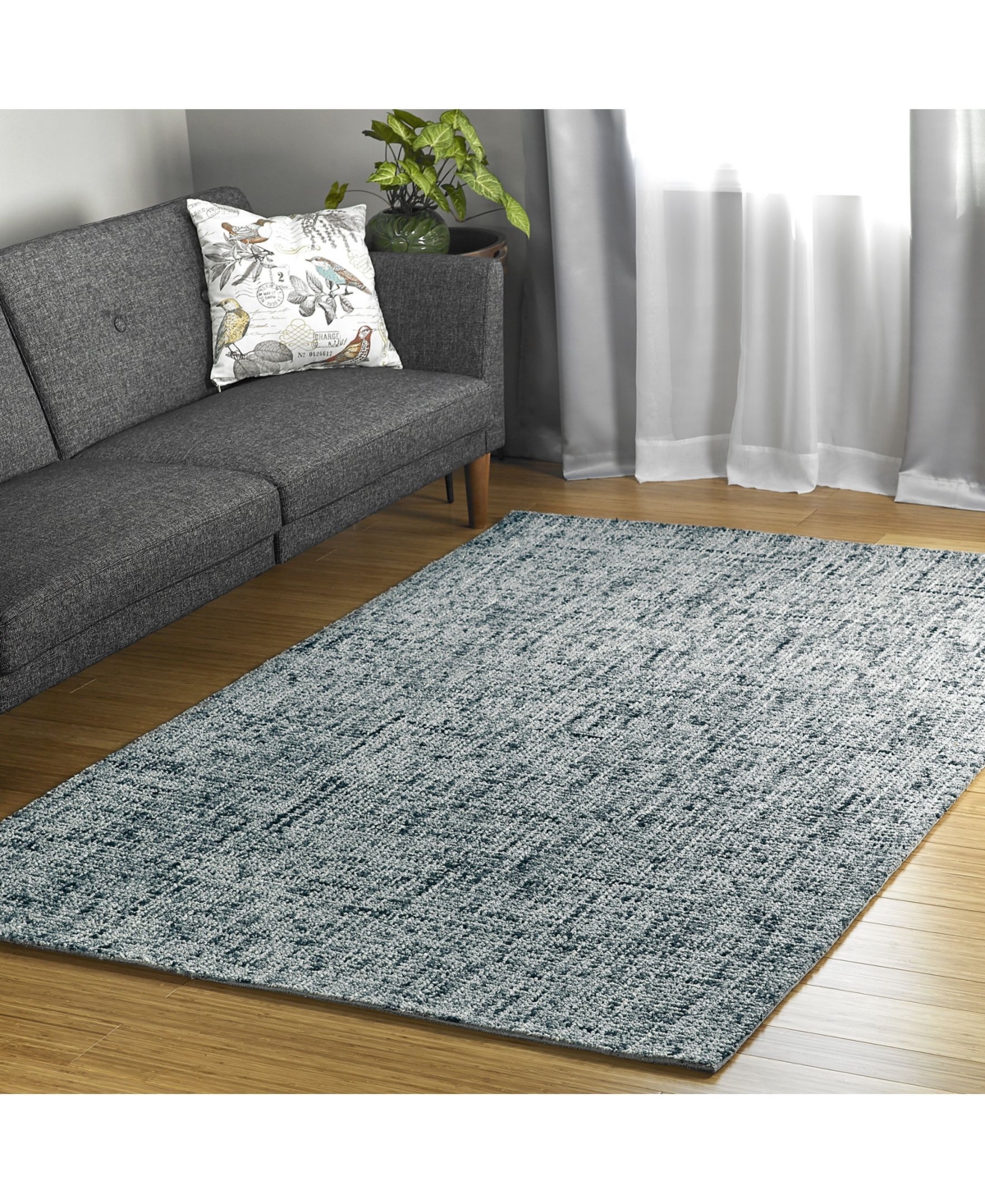 Kaleen Lucero LCO01-68Area Rug - Graphite
