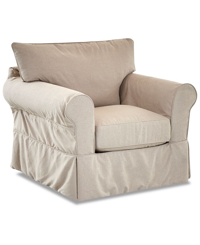 Furniture Pipley Slipcover Chair Macy's