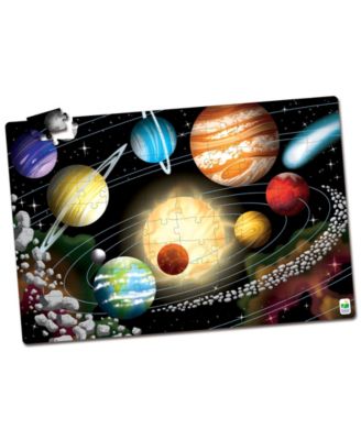 Puzzle Doubles - Glow In The Dark Space- 100 Pieces