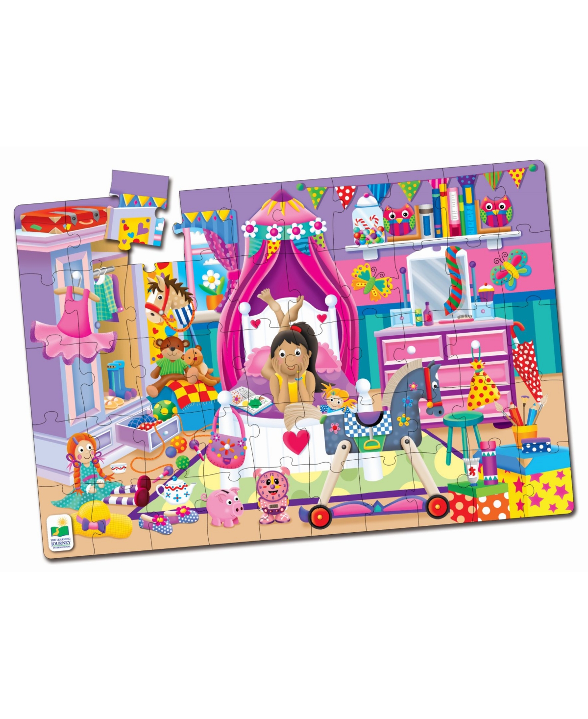 UPC 657092436233 product image for The Learning Journey Jumbo Floor Puzzles- In My Room | upcitemdb.com