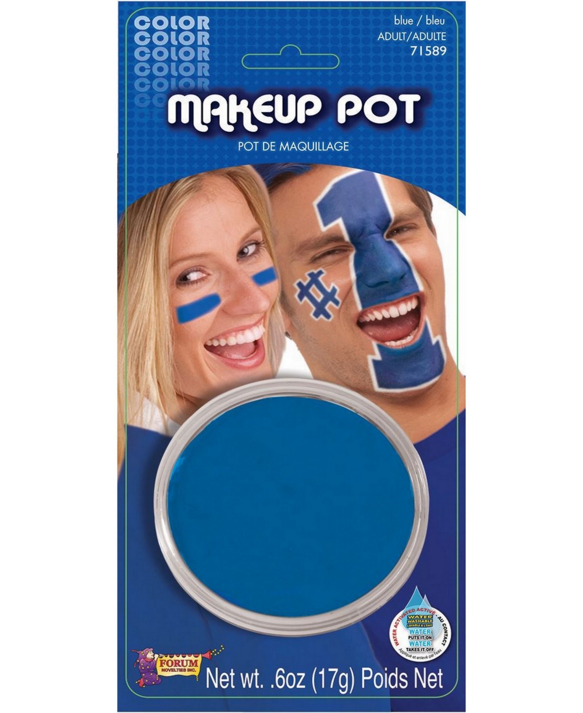 Buyseasons BuySeason Adult Blue Face Paint Stick