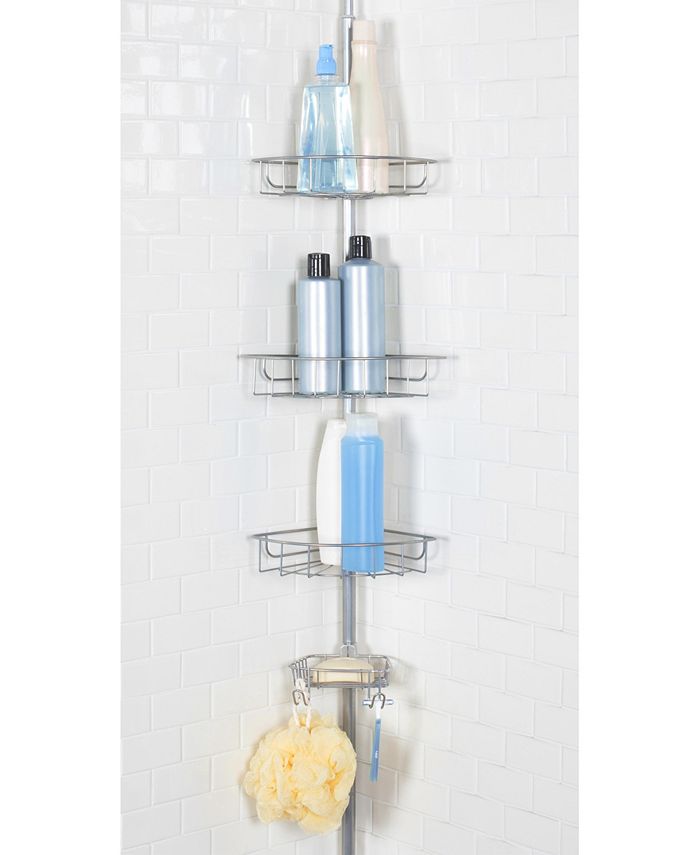 Richards Homewares EChrome Tension Shower Caddy, Triangle Macy's