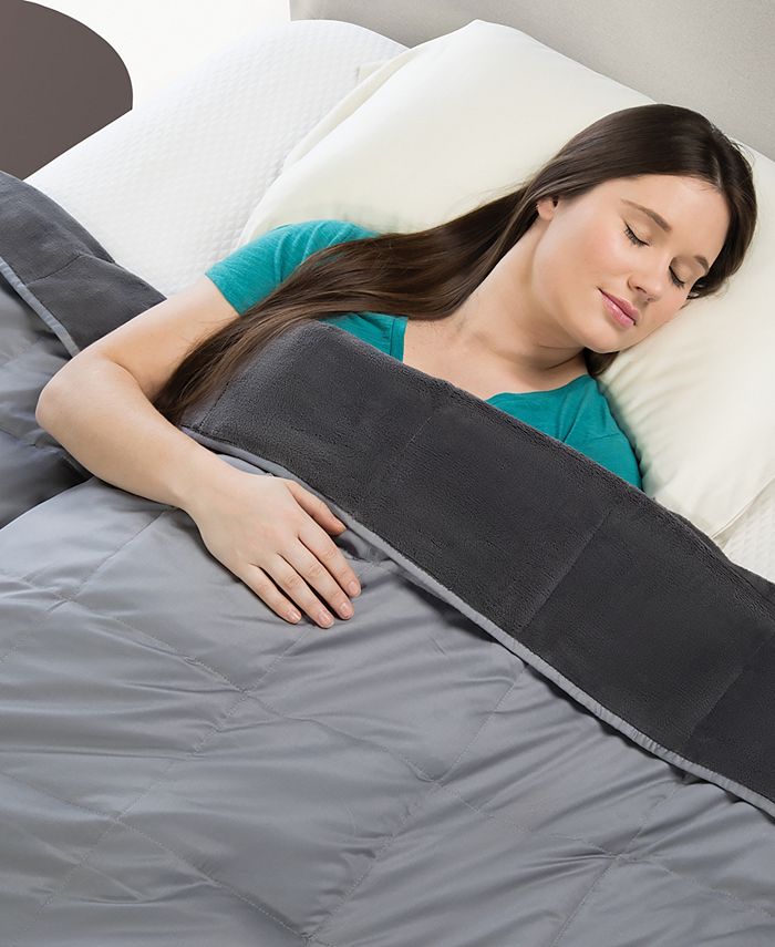 Sharper Image Calming Comfort Reversible Cooling 12lb Weighted