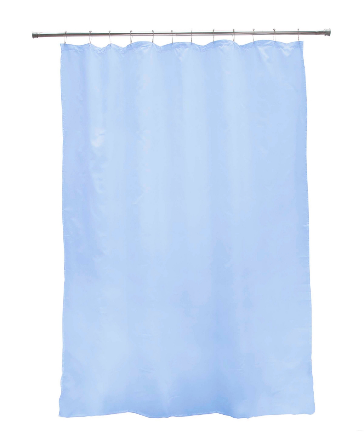 Kenney Medium Weight Peva Shower Curtain Liner In Blue
