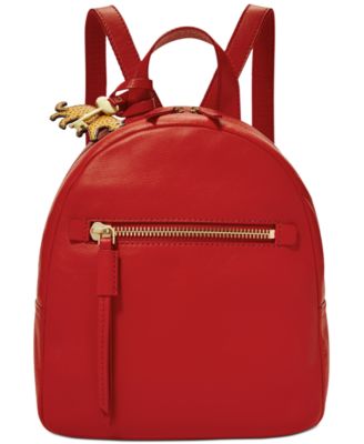 macys leather backpack