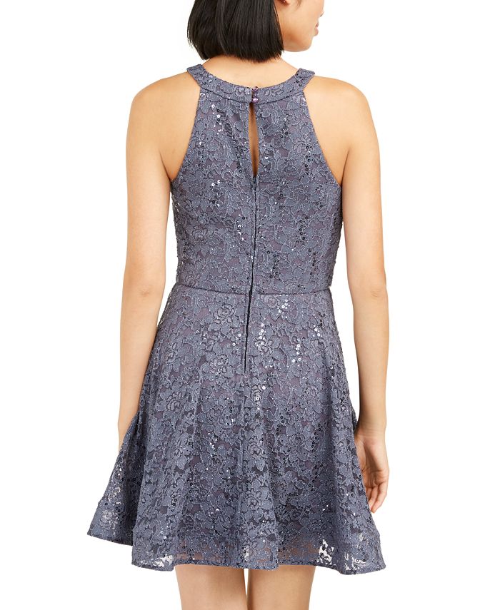 BCX Juniors' GlitterLace Dress Macy's