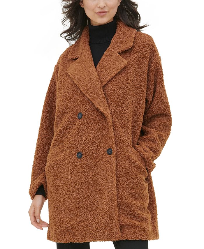 Calvin klein sherpa hotsell coat