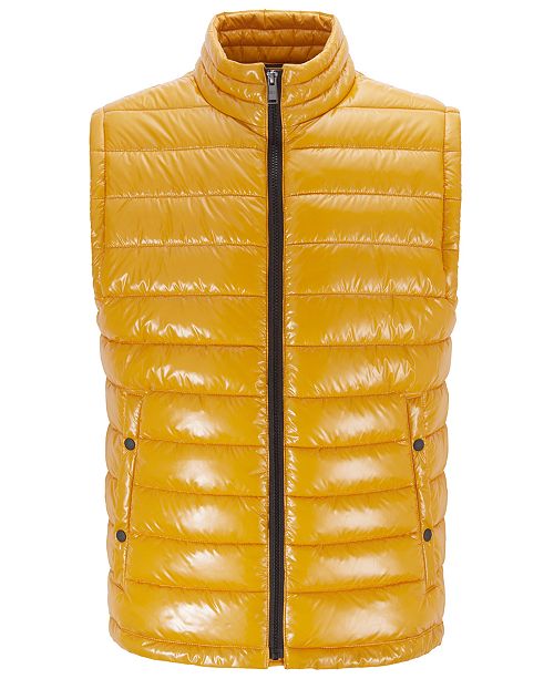 Hugo Boss Boss Men S Cilla Water Repellent Padded Gilet Vest