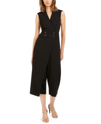 calvin klein cropped jumpsuit