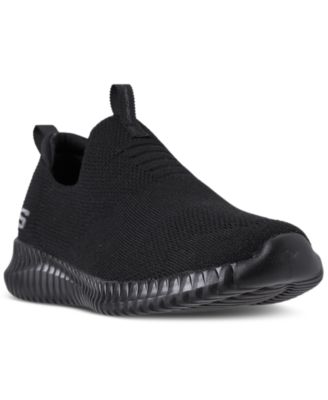 casual black slip on shoes