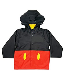 Little and Big Boy's Mickey Mouse Rain Coat