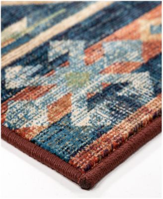 CLOSEOUT! Orian Alexandria Kilim Diamonds Faded Red 5'1" x 7'6" Area Rug