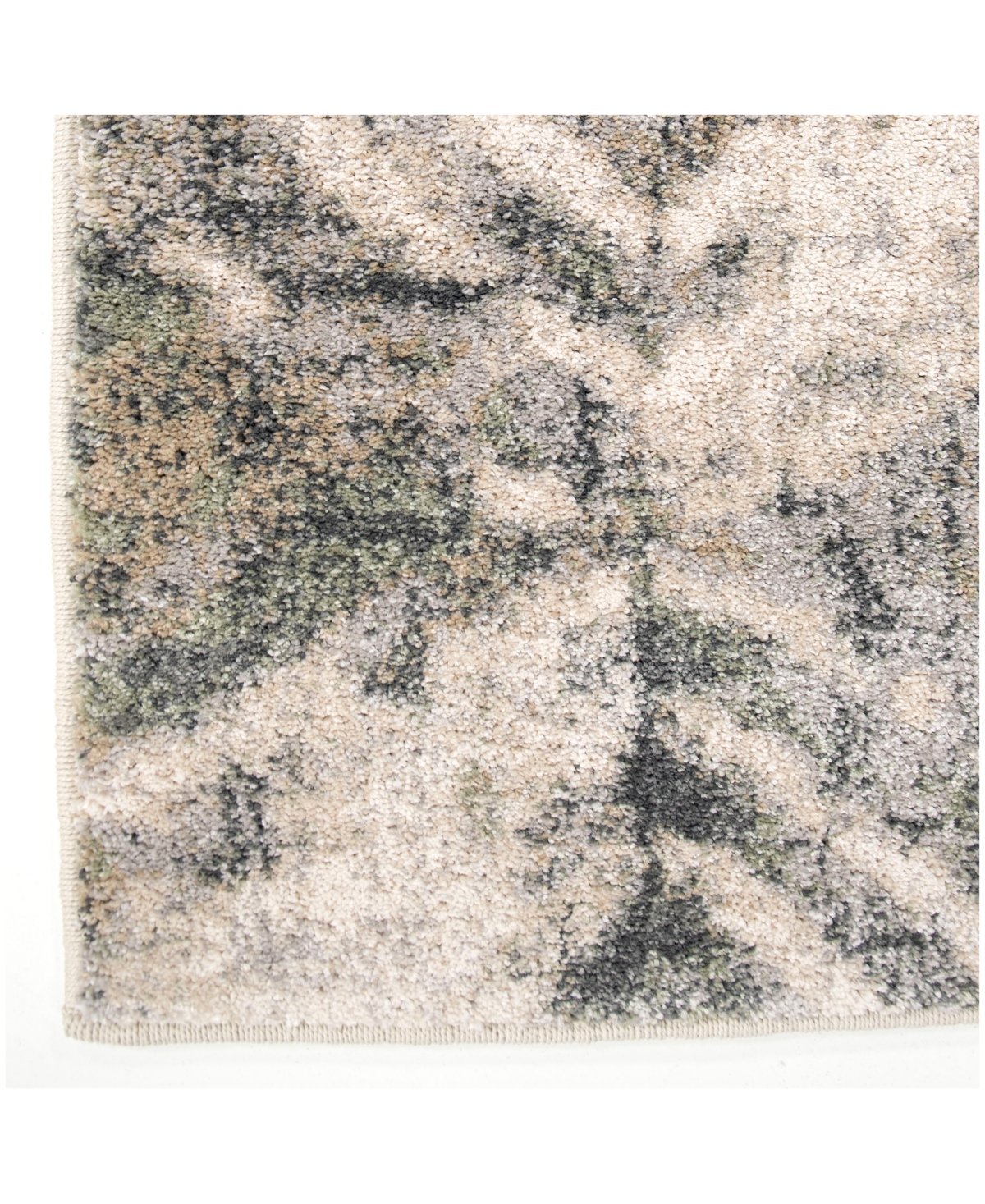 Orian Riverstone Maverick Cloud Gray Area Rug