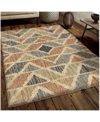 CLOSEOUT! Orian Next Generation Kenya Off White 5.3' x 7.6' Area Rug