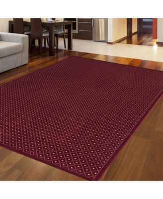 CLOSEOUT! 782/1712/RED Pesaro Red 7'9" x 11' Area Rug