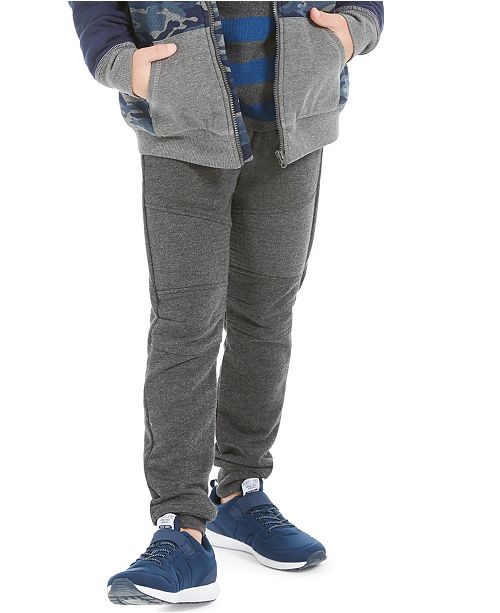 Epic Threads Big Boys Moto Knit Jogger Pants, Created for Macy's