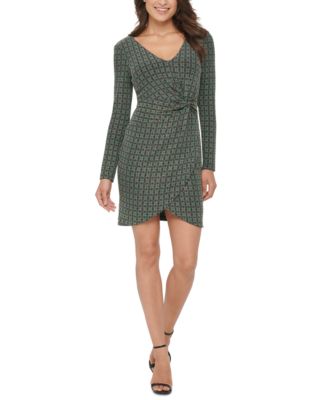 GUESS - Metallic Dew-Drop Knit Dress