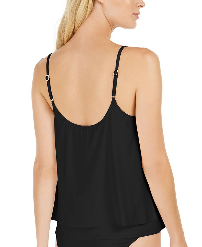 Michael Kors Layered Underwire Tankini Top & Reviews - Swimsuits