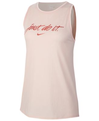 Nike Women's Dri-FIT Just Do It Training Tank Top - Macy's