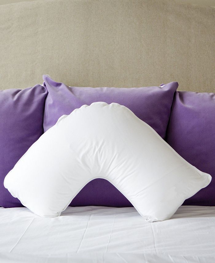The Pillow Bar Down Alternative Side Sleeper Pillow - Classic White