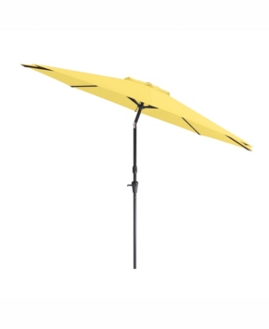 Corliving Distribution Uv and Wind Resistant Tilting Patio Umbrella